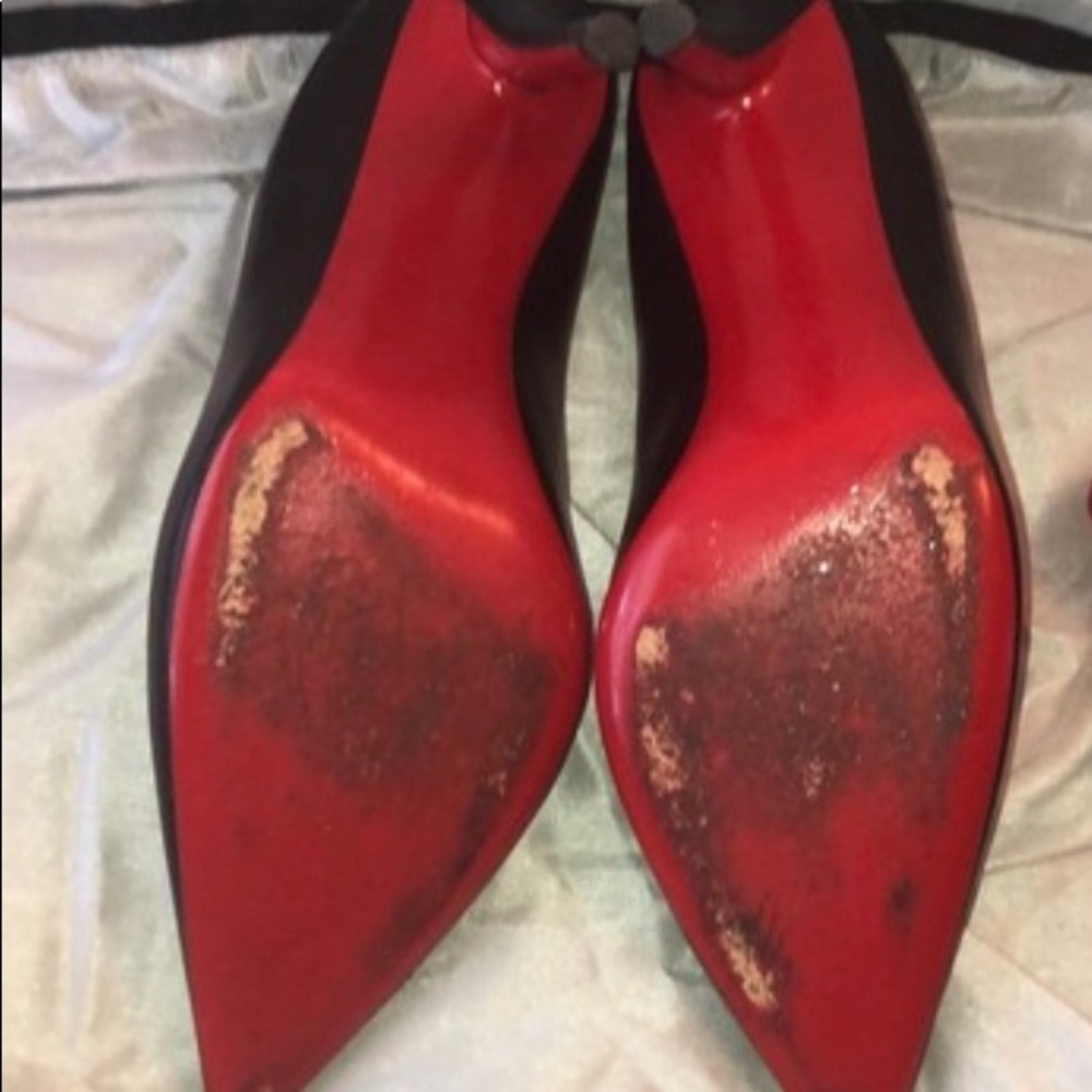 Black Christian Louboutin apostrophe 38.5 - Picture 5 of 11